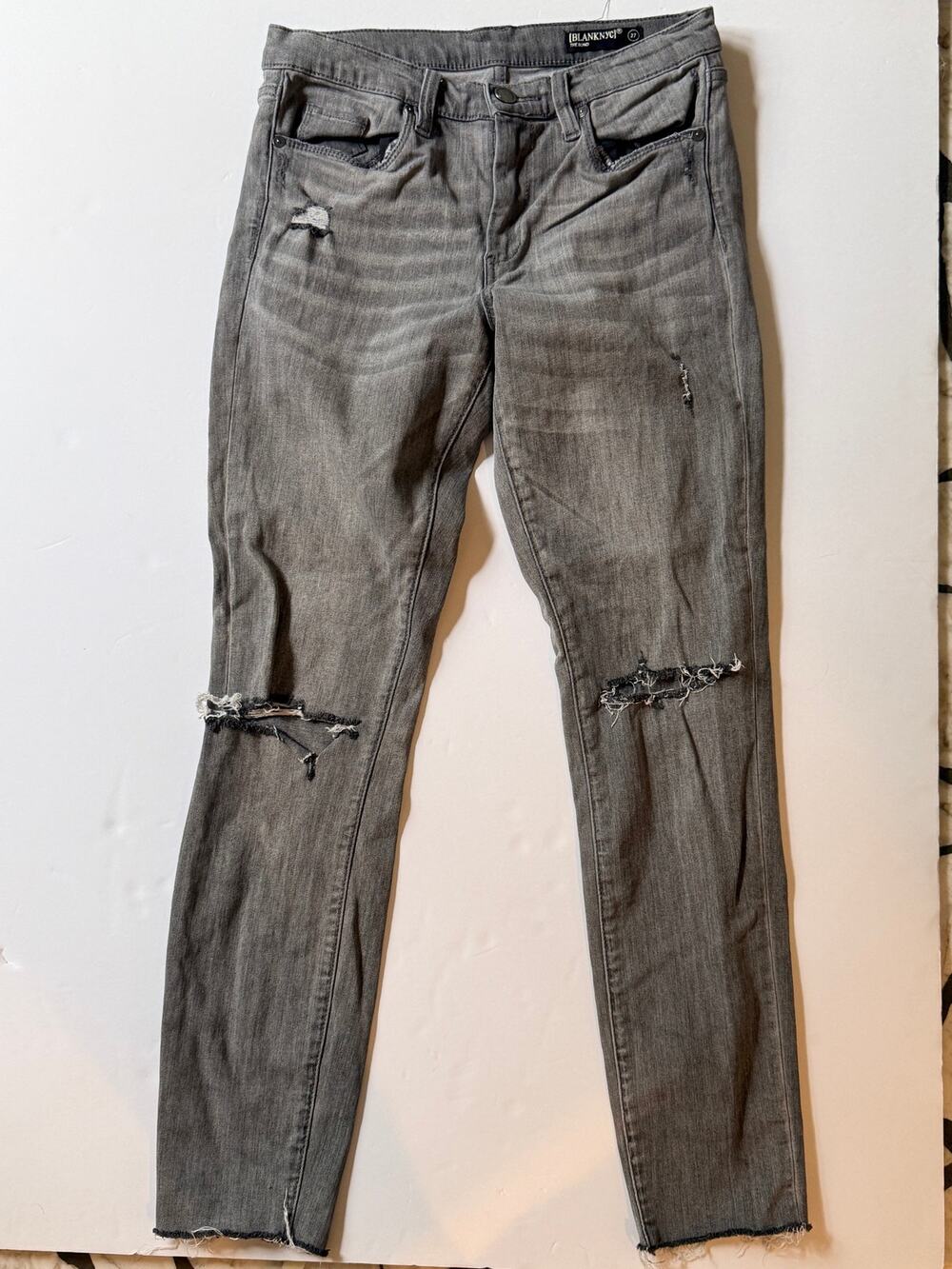 Blank NYC grey jeans 27